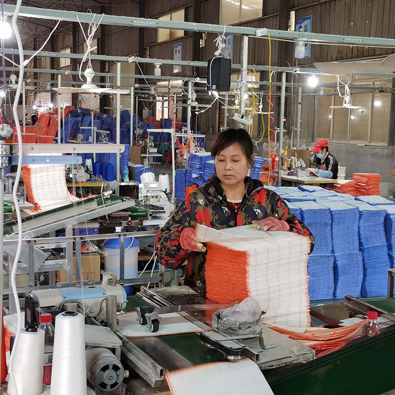 姜堰洗洁巾工厂展示